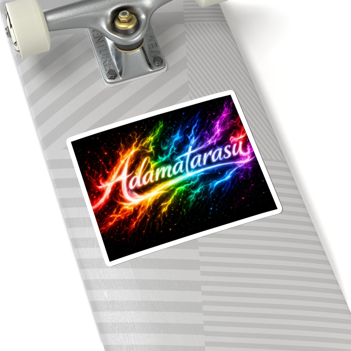 A - Game by Adamatarasu - Pride Rainbow flame support sticker